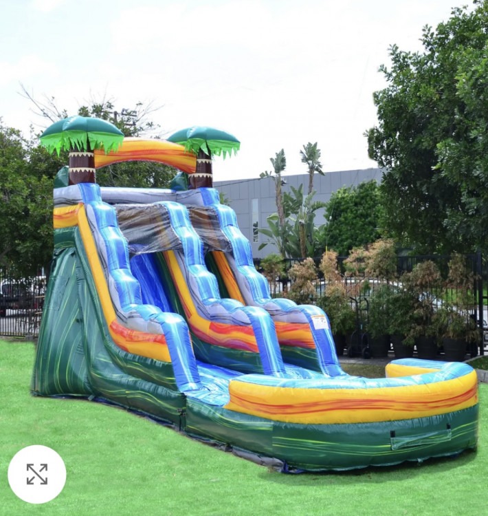 Cali Palms 15ft Slide